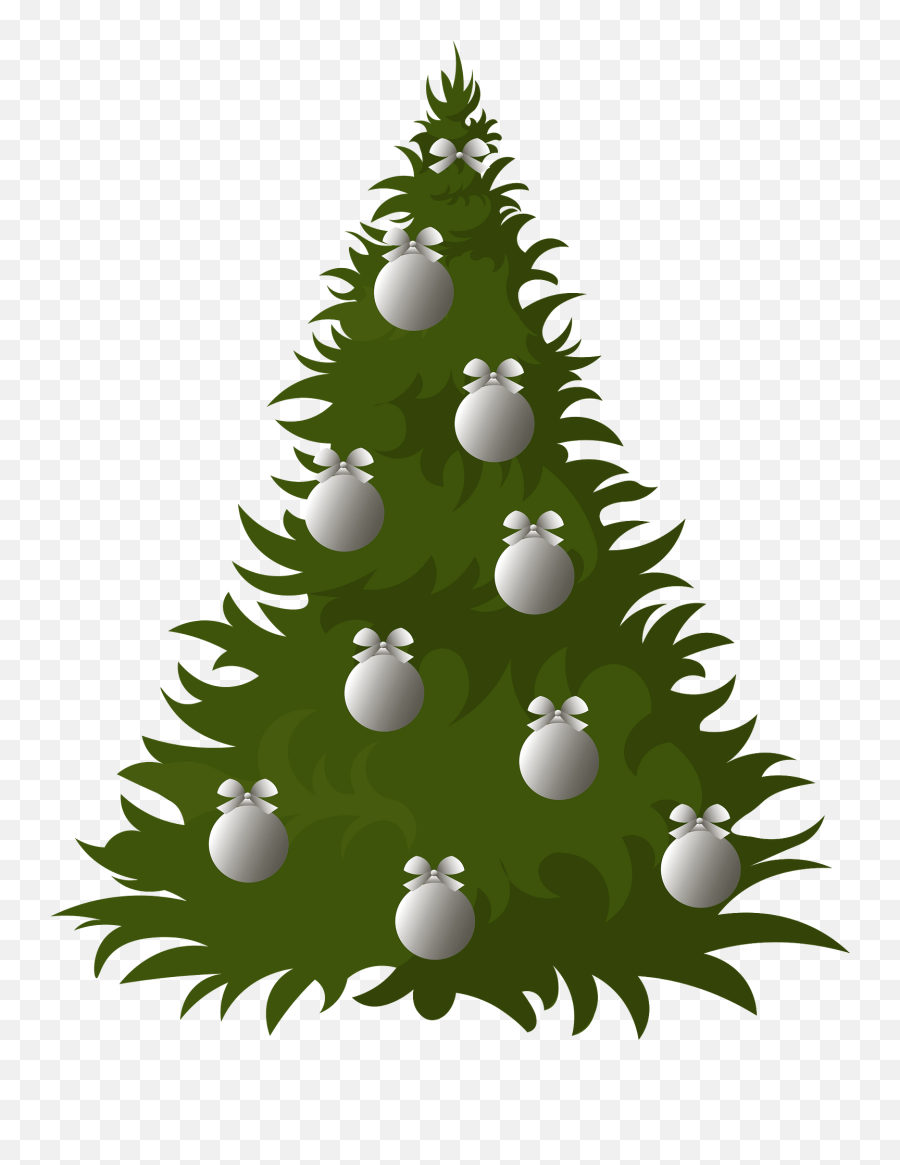 Christmas Tree Clipart - Christmas Tree Emoji,Emoji Xmas Tree