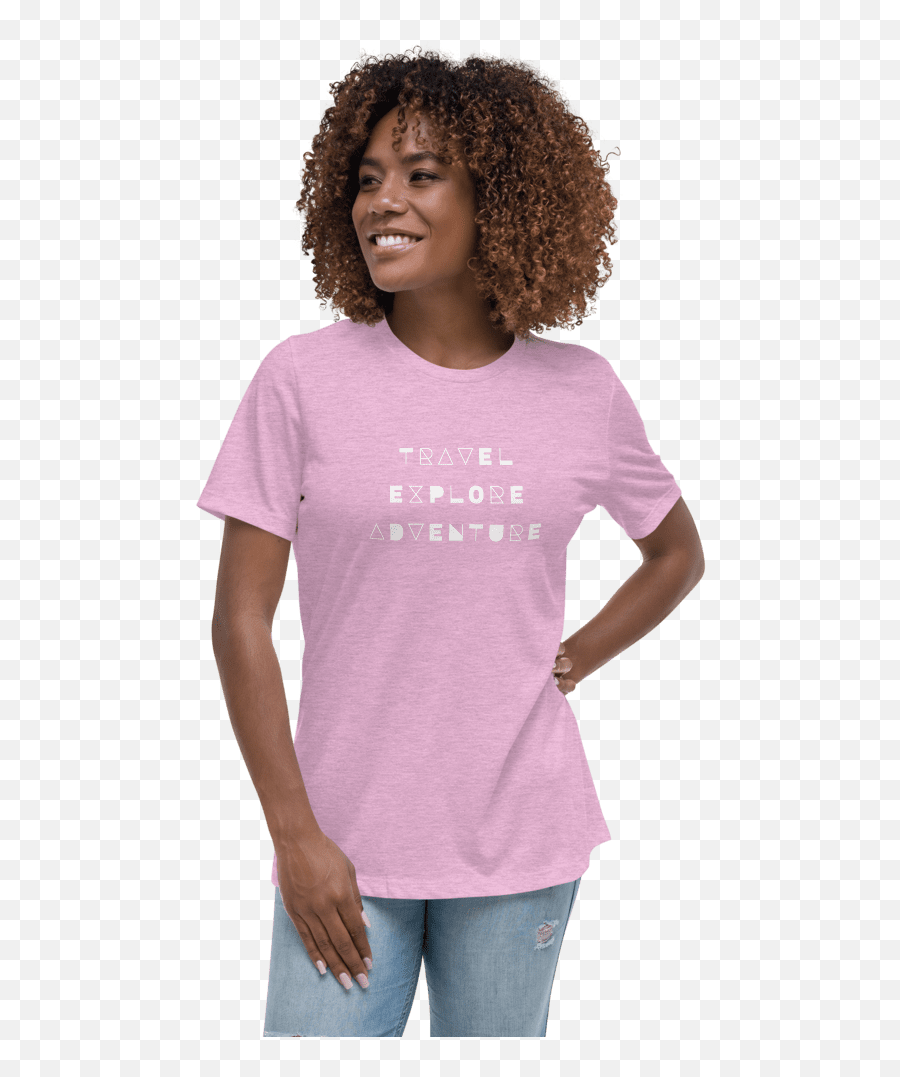 Travel Explore Adventure Tagline Womenu0027s Tee Emoji,Women's Emoji Shirt