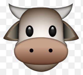 Cow Emoji - Cow Emoji Png,Ice Emoji