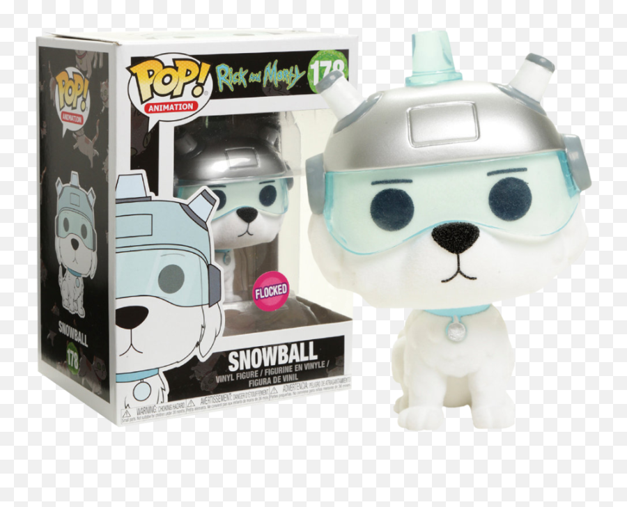 Funko Rick And Morty Snowball - Pop Vinyl Emoji,Roo Panda Emoji