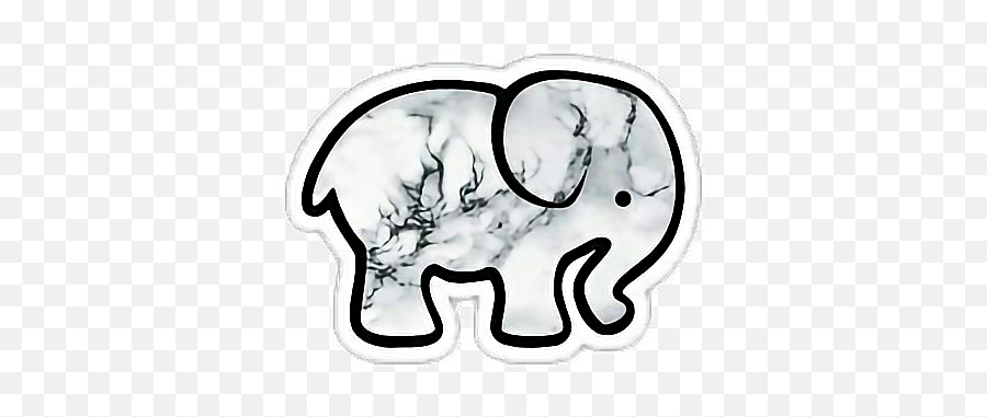 Elephant Emoji Tumblr - Elephant Stickers,Elephant Emoji