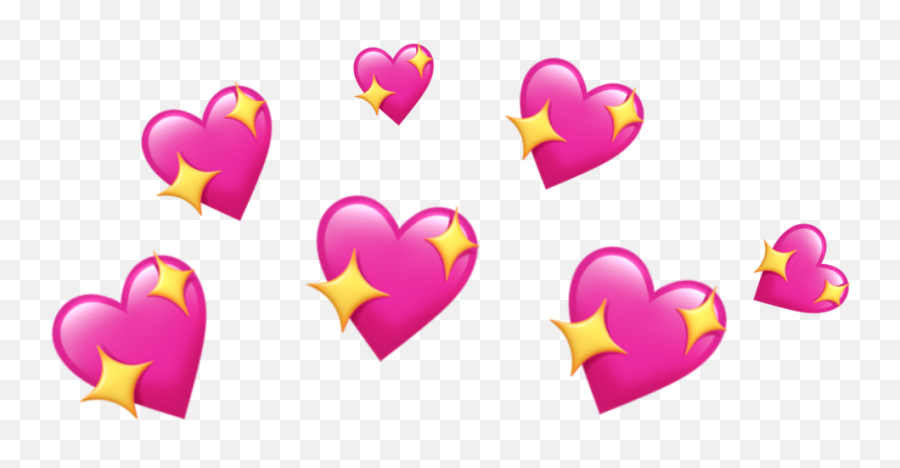 Emoji Heart Portable Network Graphics Sticker Image - Transparent Background Heart Emoji Png,Emoji Hearts