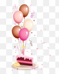 Pink Cake Birthday Snapchat Filter - Png Emoji