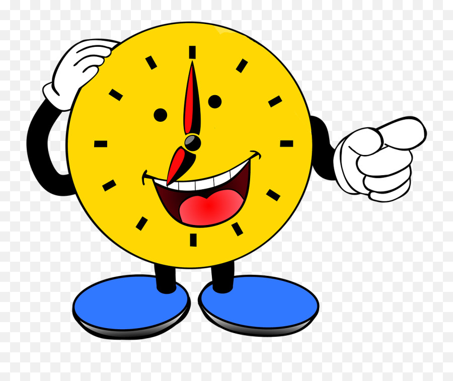Happy Hour Happy Smiley Hour Emoticon - Laughing Clock Clip Art Emoji,Smiley Emoticon