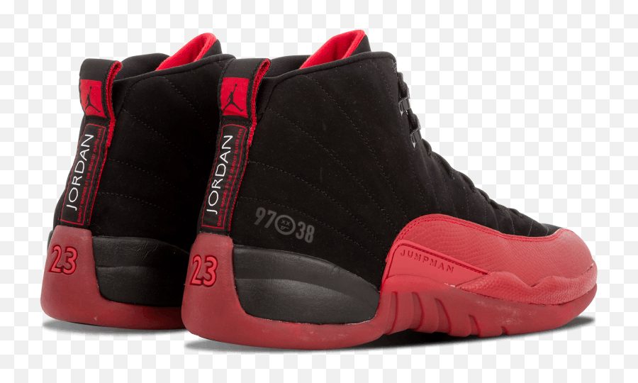 Air Jordan 12 Flu Game - Flu Game 12 Png Emoji,Shoe Emoji