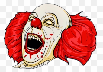 Scary Clowns Sticker Challenge - Desenho Do Palhaco Do Mal Emoji,Scary Clown Emoji