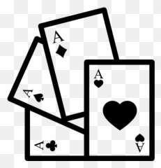 Heart Hearts Playing Card - Cartas De Baralho Vetor Emoji