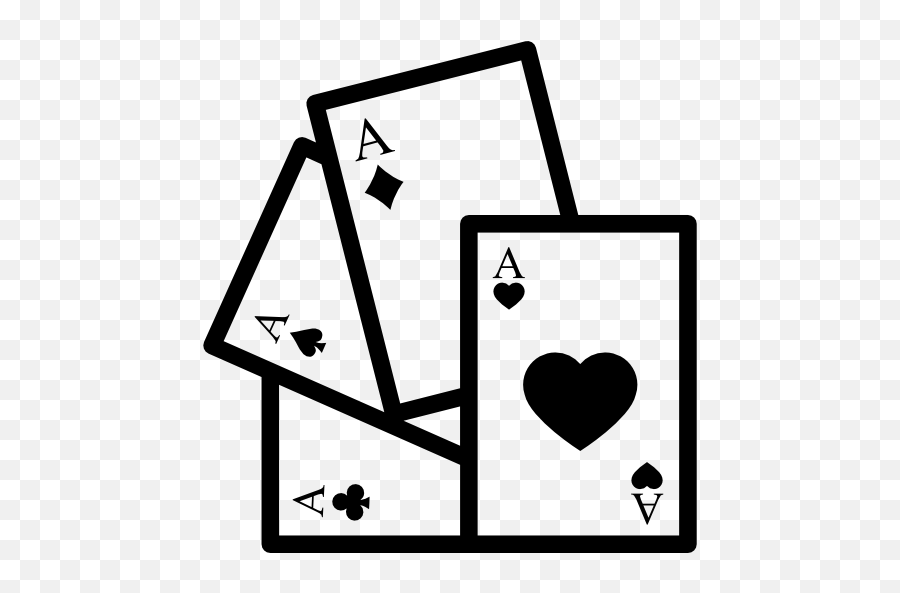 Heart Hearts Playing Card Card - Cartas De Baralho Vetor Emoji,Crosshair Emoji