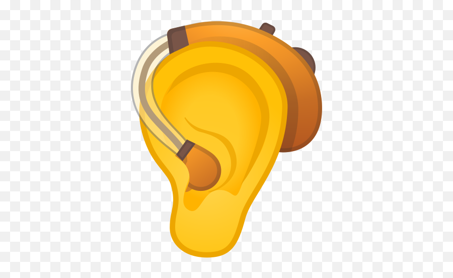 Ear With Hearing Aid Emoji - Hearing Aid Emoji,Emoji Ear