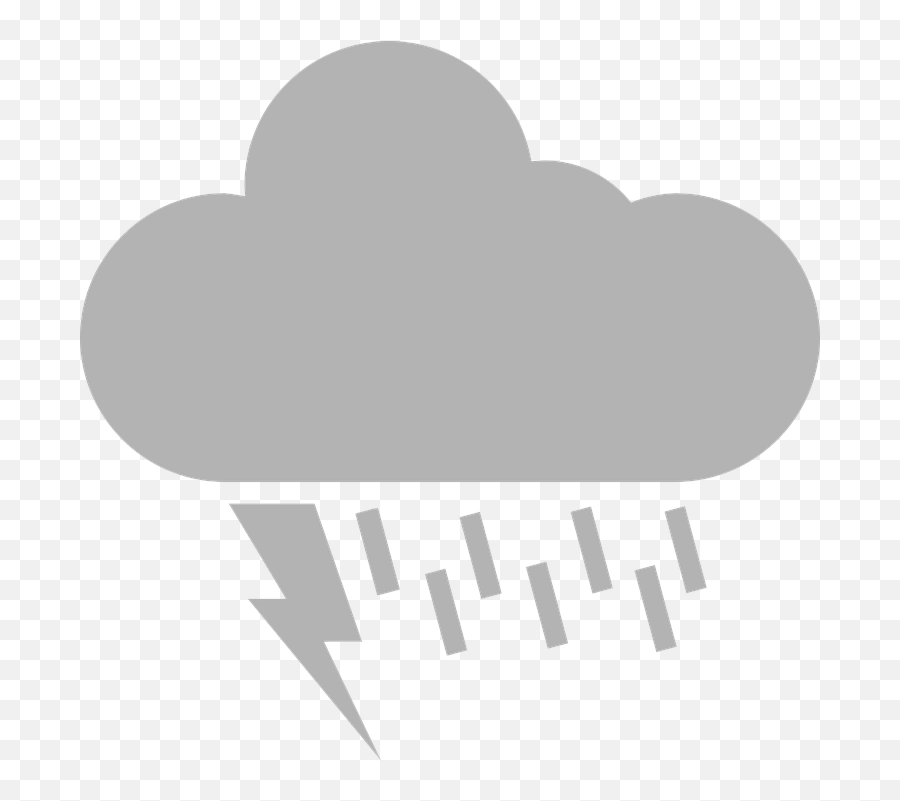 Free Lightning Thunder Vectors - Thunderstorm Emoji,Superman Emoji