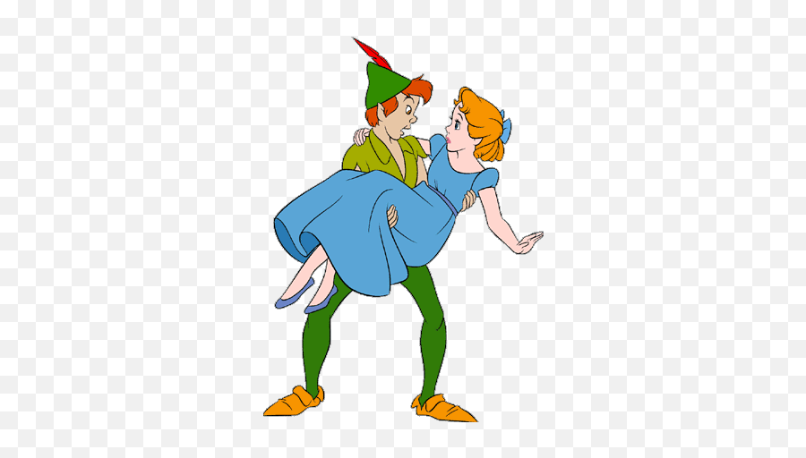 Scene Drawing Peter Pan Transparent - Peter Pan And Wendy Clipart Emoji,Peter Pan Emoji
