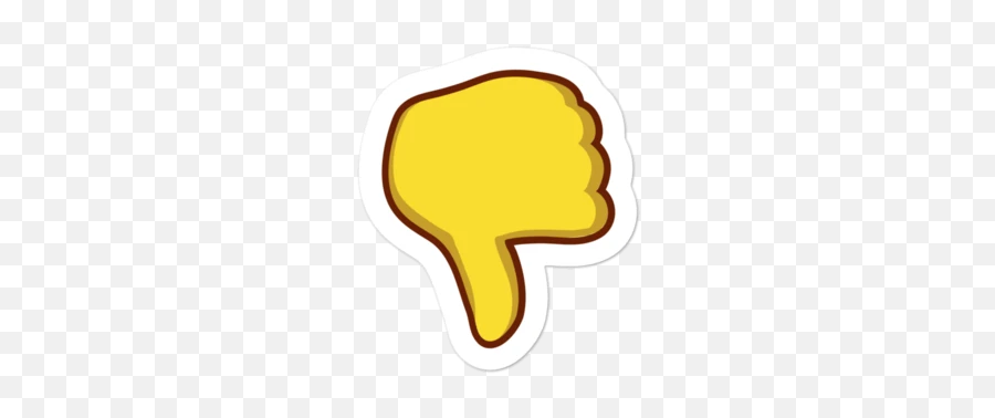 Thumbs Down Emoji - Clip Art,Bubble Emoji