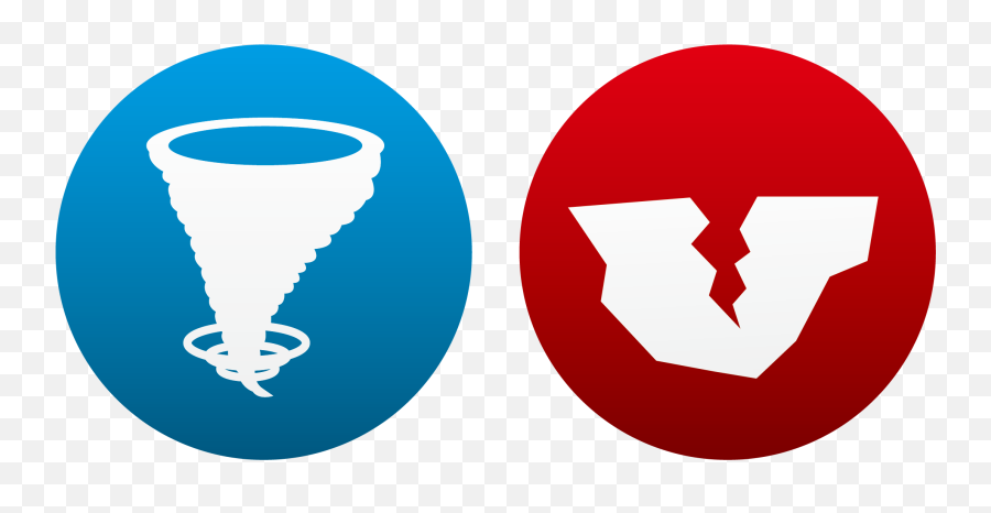 Tornado Clip Natural Disaster Graphic - Basic Principles Of Drr Emoji,Earthquake Emoji