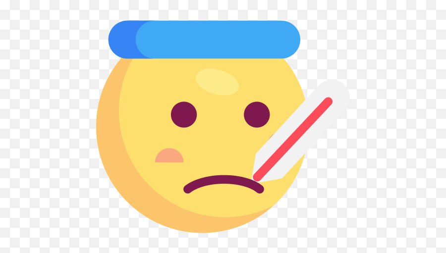 Sick Png Icon - Imagenes De Fiebre En Png Emoji,Hammer And Sickle Emoji