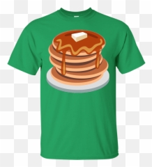 Pancake Emoji Tshirt Syrup Butter Breakfast Waffles Plate - Family Is Forever Shirt,Butter Emoji