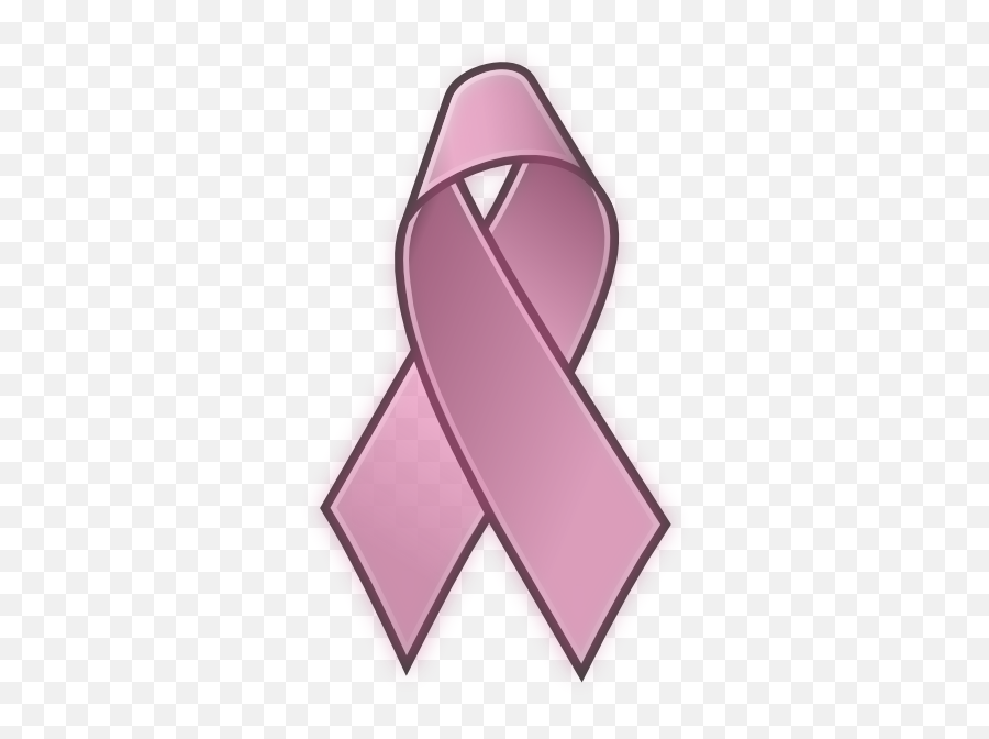 Breast Cancer Ribbon Clip Art At Clker - Breast Cancer Ribbon Clip Art Emoji,Pink Cancer Ribbon Emoji