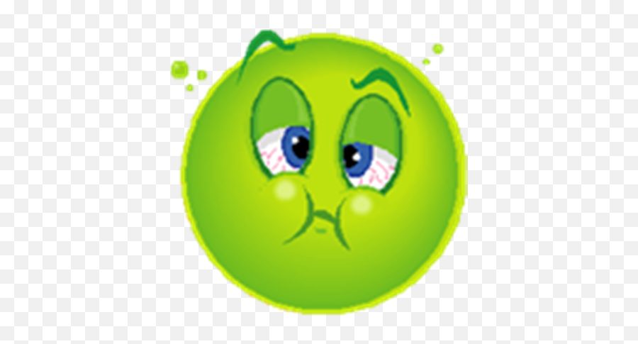 Sick - Nausea Clipart Emoji,Sick Emoticon Face