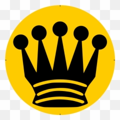Chess Piece Symbol - Transparent Queen Emoji