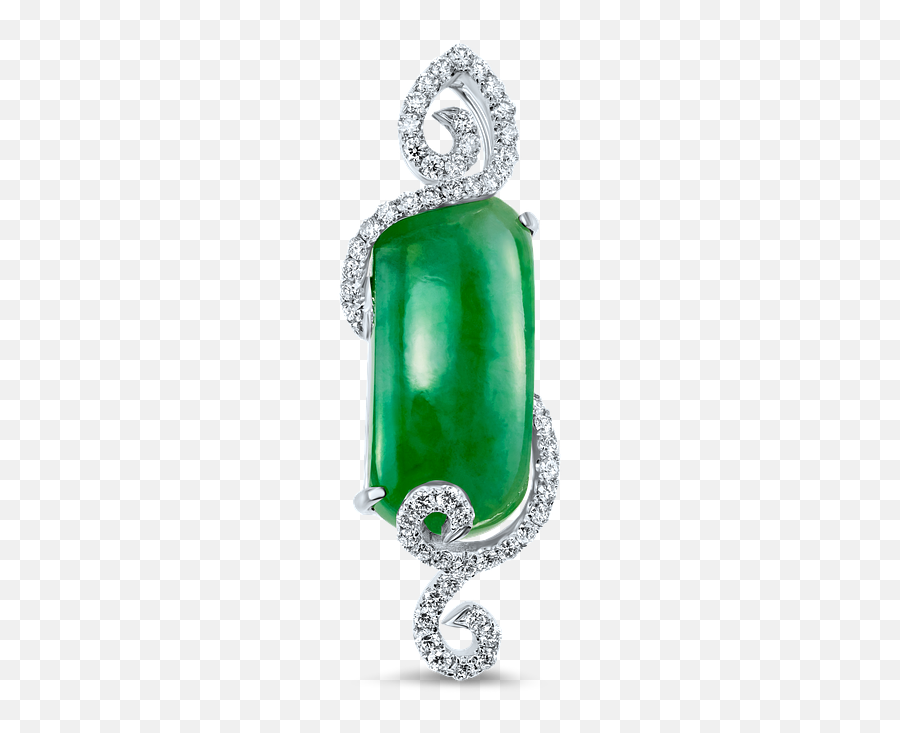 Jade Pendant Diamond - Sonoranite Emoji,2 Diamonds Emoji