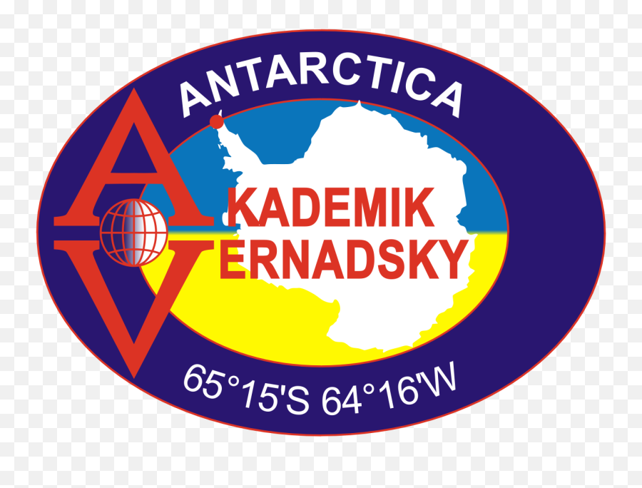 Vernadsky Research Base Logo - Circle Emoji,Radio Emoji