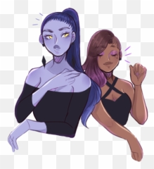 Overwatch Sombra Widowmaker - Widowmaker X Sombra Emoji,Sombra Emoji