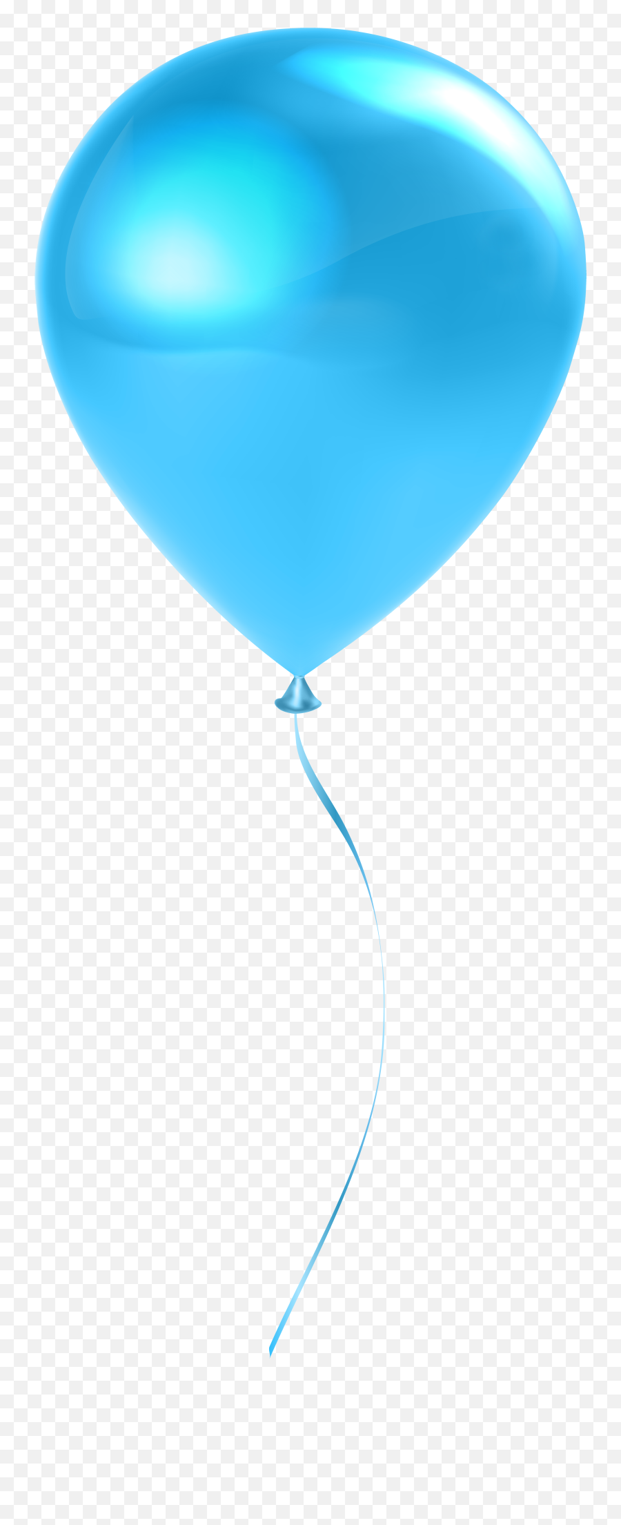 Download Hd Ballons Transparent Blue - Transparent Blue Balloons Clipart Emoji,Blue Balloon Emoji