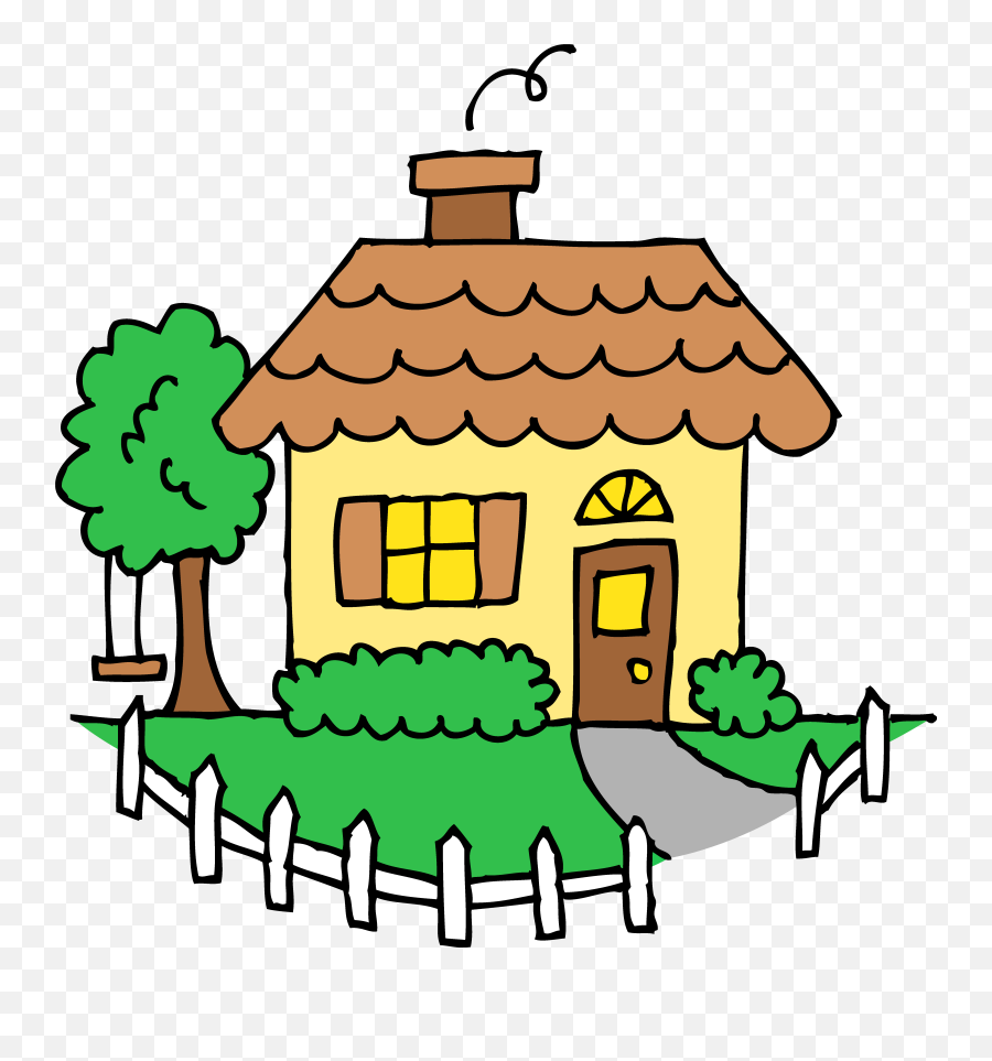 Happy House Clipart Free Clipart Images - House Clipart Emoji,House Emoji Text