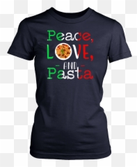 Peace Love And Pasta Shirt - Active Shirt Emoji,Onion Ring Emoji
