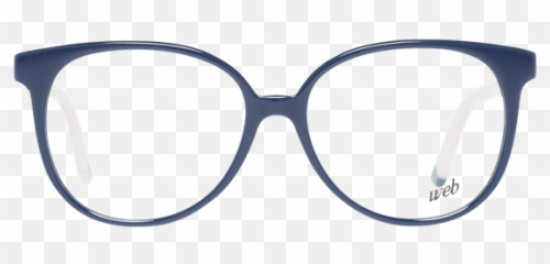 Lady Blue Reading Glasses Eyewear Frame - Plastic Emoji