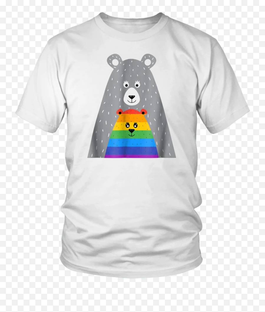 Lgbt Pride Shirt Mama And Baby Bear Gift Gay Lesbian March - Some People Did Something Shirt Emoji,Lesbian Emoji