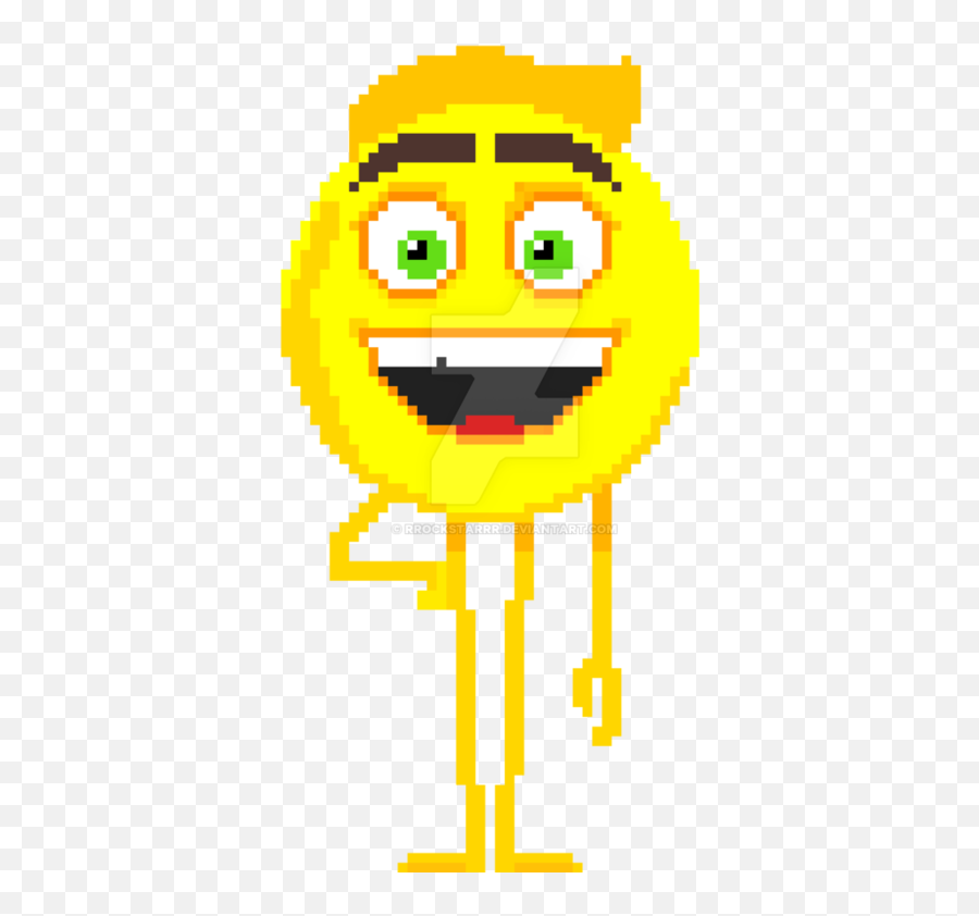 Pixel Art Emoji Faces - Emoji En Película En Pixel Art,Fearful Emoji