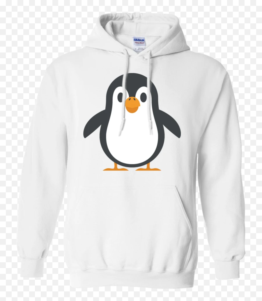 Happy Penguin Emoji Hoodie U2013 That Merch Store - White Hoodie Asian Text,Emoji Penguin