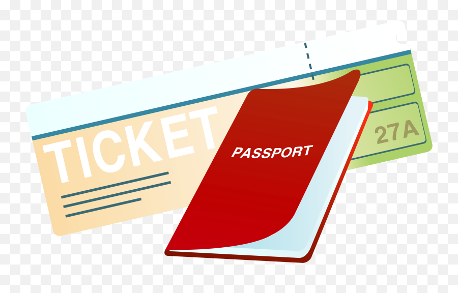 Passport Clipart Transparent Background - Passport Clip Art Png Emoji,Passport Emoji