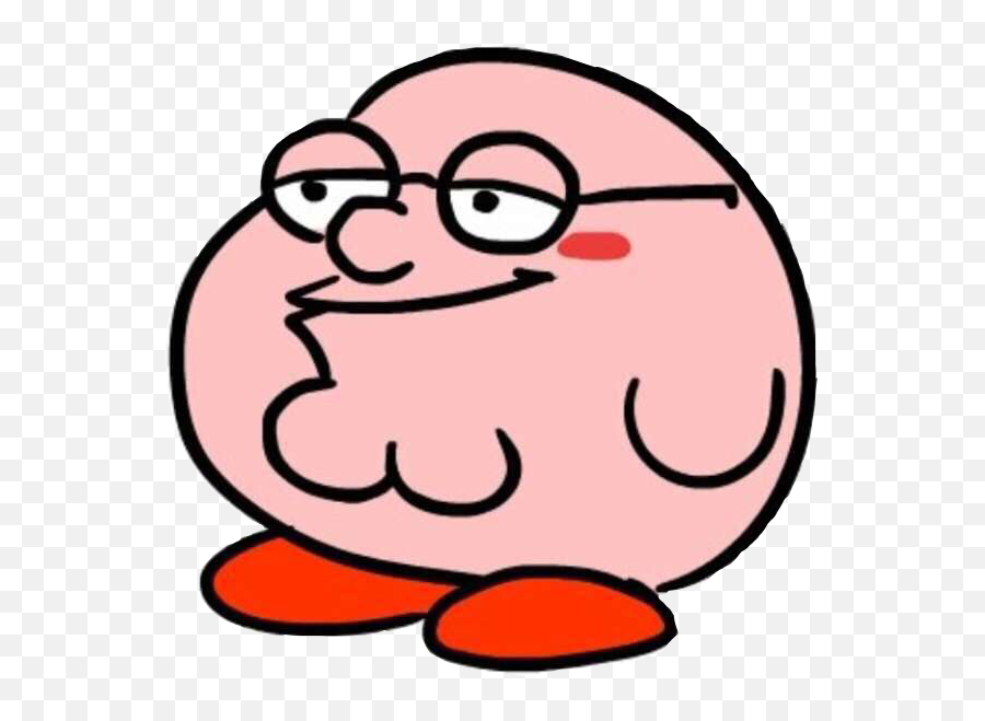 Kirby Petergriffin Freetoedit - Sticker By Pbastieri Peter Griffin Kirby Emoji,Griffin Emoji