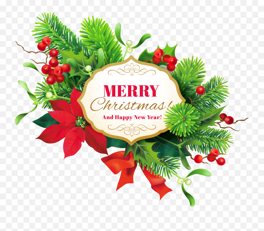 Merry Christmas Free Clipart Christmas Ornaments - Merry Christmas Decor Png Emoji,Merry Christmas Emoji Copy And Paste