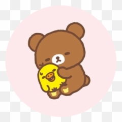Rilakkuma Korilakkuma Japan Japanese - Cute Teddy Bear Gif Transparent Emoji