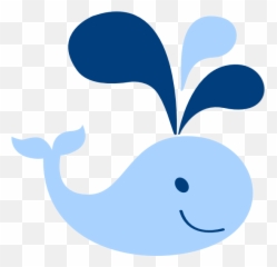 Baby Whale Clipart Free Images - Png Emoji