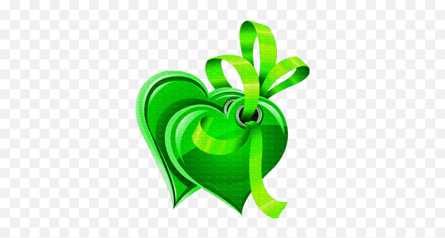 Kaz Creations Green Hearts Love Ribbon - Green Ribbon Heart Png Emoji,Green Hearts Emoji