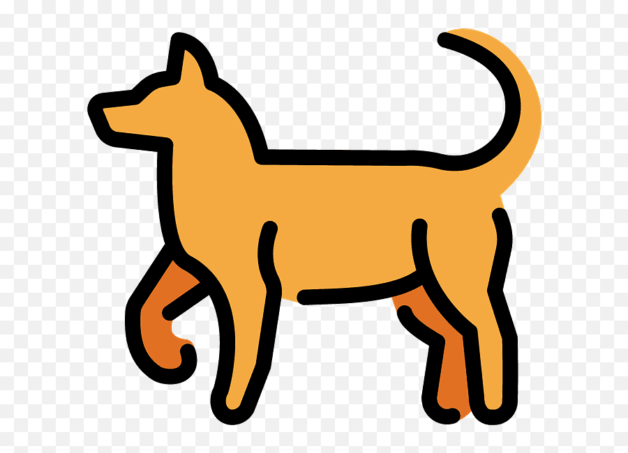 Dog Emoji Clipart - Dog Emoji,Dog Emojis
