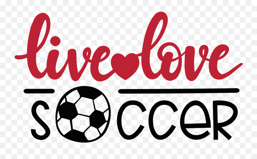 Live Love Soccer Custom Window Decal - For Soccer Emoji,Soccer Mom Emoji