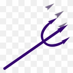 Bear With Pitchfork Png Svg Clip Art - Vertical Emoji