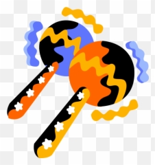 Vector Illustration Of Latin Music - Language Emoji