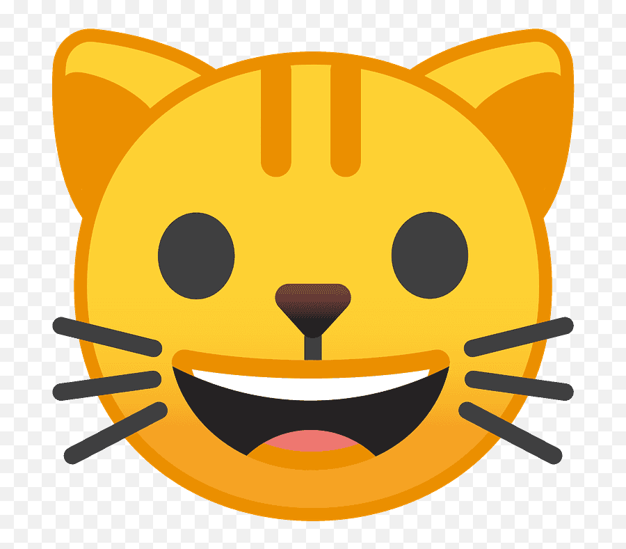 Cat Face Emoji Clipart Free Download Transparent Png - Emoji Gato,Wolf Face Emoji