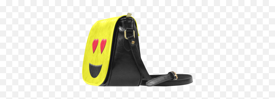 Emoticon Heart Smiley Classic Saddle Bagsmall Model 1648 Id D351885 - Handbag Emoji,Zipper Emoticon