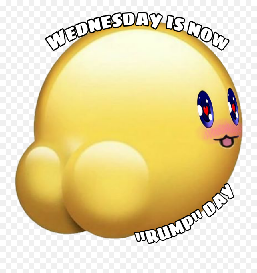 Wednesday Humpday Rump Emojiface - Cartoon,Hump Day Emoji