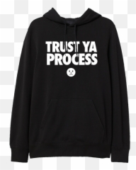 Typ Black Hoodie - Pull And Bear Mm93 Emoji,Emoji Apparel