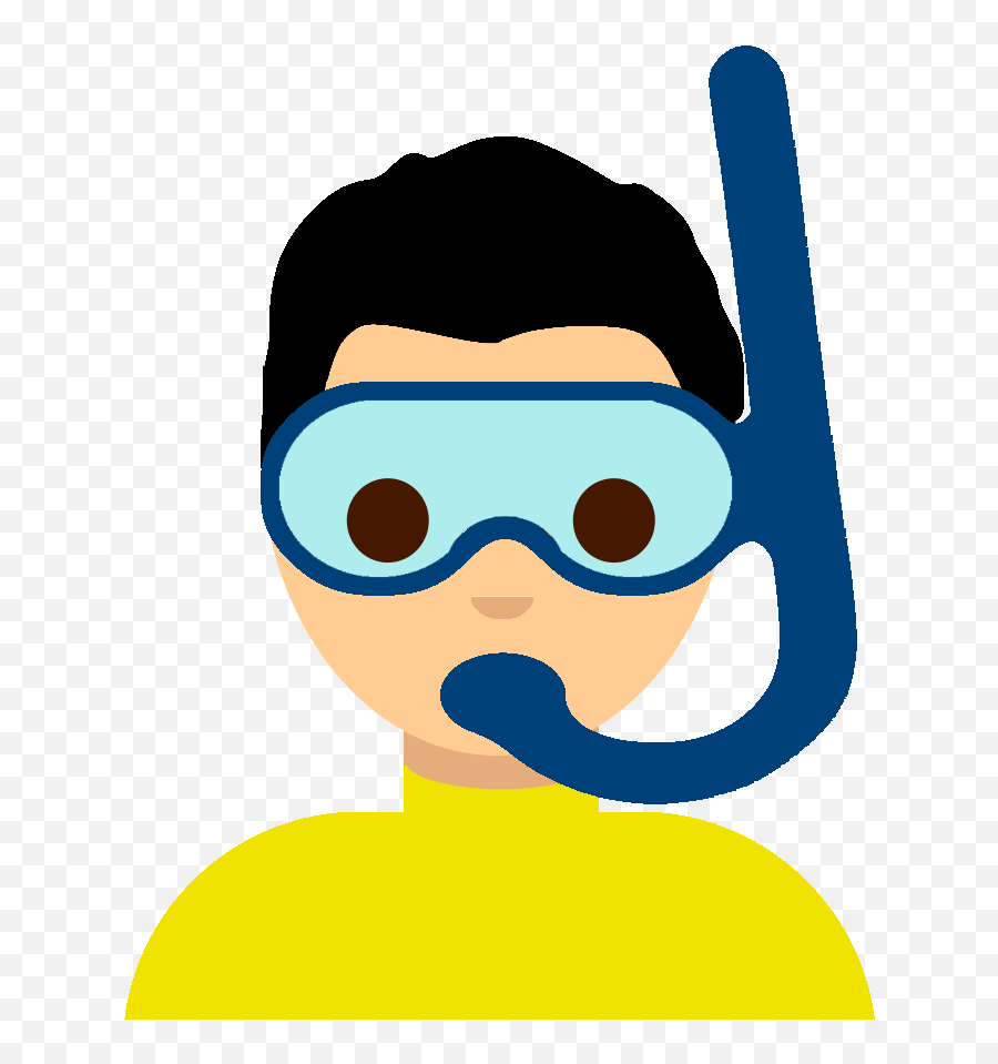 Scuba - Emoji Woman Snorkel,Boy Emoji
