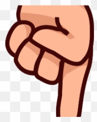 Hand Emoji Clipart Finger Pointing - Cartoon Hand Pointing Down,Pointing Down Emoji