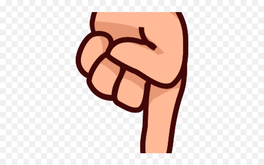 Hand Emoji Clipart Finger Pointing - Cartoon Hand Pointing Down,Pointing Down Emoji