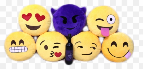 Fruit Shaped Memory Foam Travel Banana - Smiley Emoji